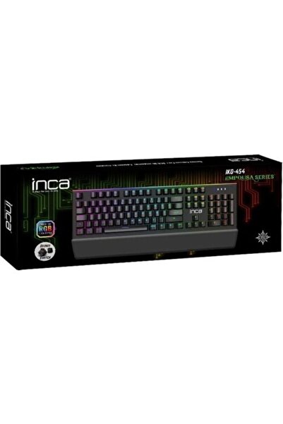 Inca Full Rgb Empousa Mechanical Gaming Keyboard Kablolu Klavye Ikg-454