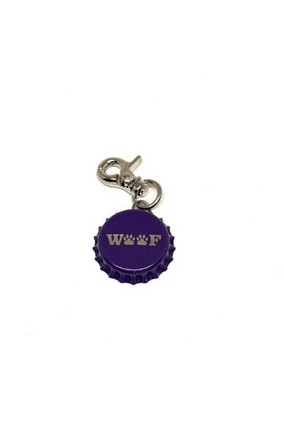 Petbucks Pet Accessories Soda Cap Themed Design Cat Dog Tag Purple 2107g