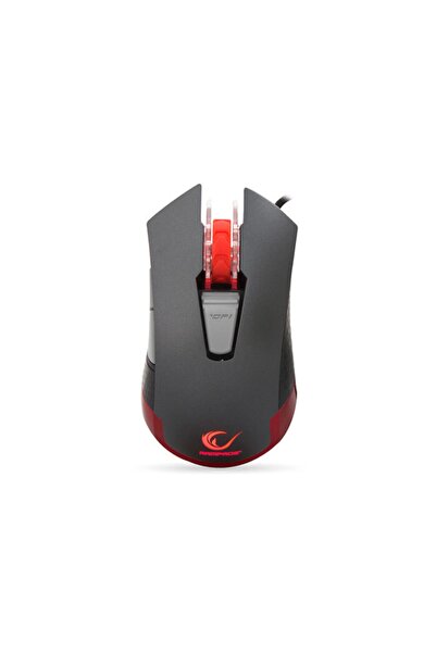 Rampage Cyrex Usb Siyah-kırmızı 1200-4000dpi Makrolu Oyuncu Kablolu Mouse Smx...
