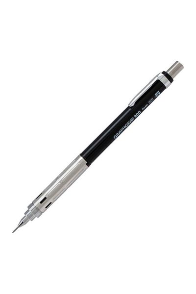 Pentel Graphgear 300 0.5 mm Technical Drawing and Writing Mechanical Versatile Tip Pen Black