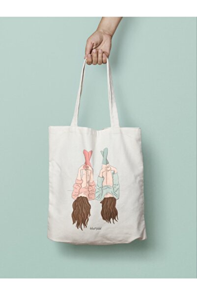 Bikutumutluluk Gift - Love Girls Cloth Bag