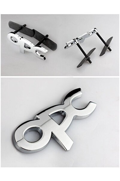 GARDENAUTO متوافق مع شعار Opel Senator Opc Emblem Chrome Louver وشعار صندوق السيارة