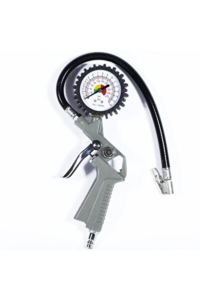 Genel Markalar Toolux Saatli Hava Tabancası Göstergeli Lastik Şişirme