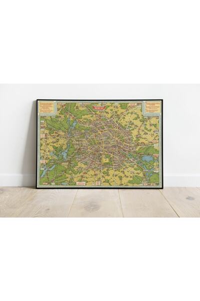 Pegziz 60x90cm Αφίσα Καλλιτεχνική Διακόσμηση Τοίχων Βερολίνου