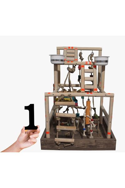 SERTİCARET Parrot Playground and Perch