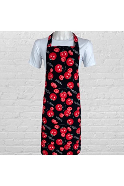 isinigiy مريلة مطبخ منقوشة بالطماطم