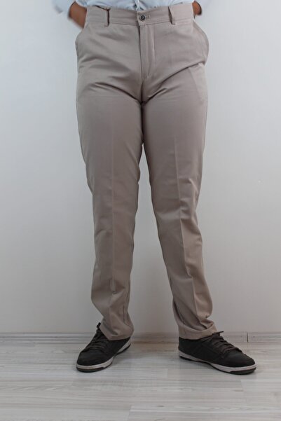 Bilgiçler Erkek Keten Pantolon Kırem