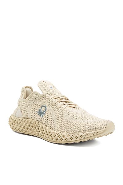 Benetton Bn-30008 Μπεζ ανδρικά αθλητικά παπούτσια