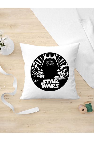 Panorama Ajans Darth Vader Special Design Pillow Case for Star Wars Lovers