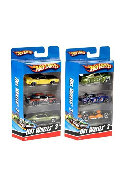 HOT WHEELS 3'lü Araba Seti K5904