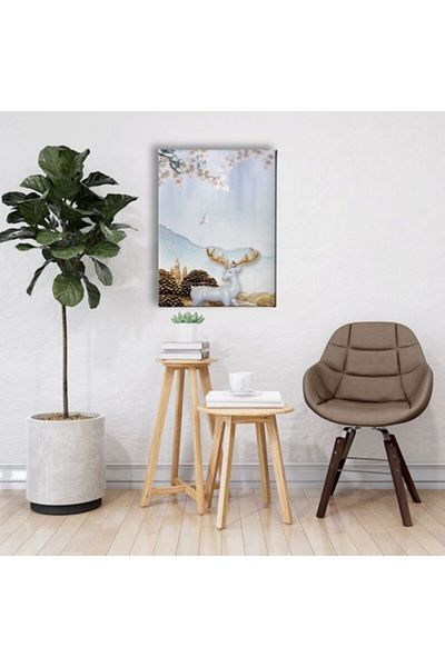 Desenlio Deer Canvas Painting