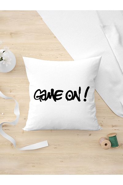 Panorama Ajans Game On Game Lovers Gamer Gift Design Μαξιλαροθήκη