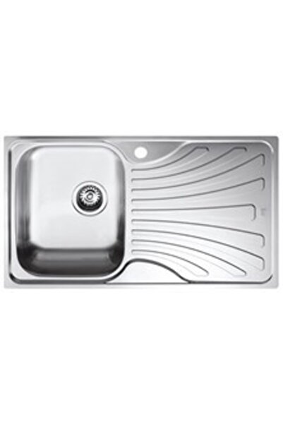 Teka NERİSSA 50 B PARLAK YÜZEY SAĞ DAMLALIKLI PASLANMAZ ÇELİK MUTFAK EVYESİ