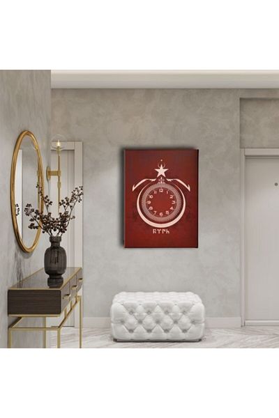 Desenlio Moon Star Turkish Clock Table