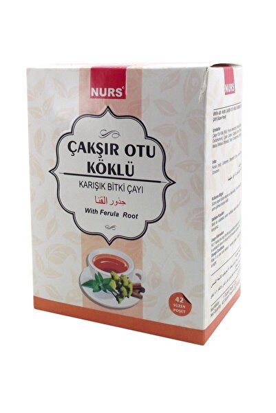 Nurs Çakşır Otu Kökü Karışık Bitki Çayı 42 Süzen Poşet