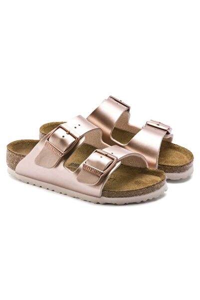 Birkenstock Kadın Arizona Metalik Bakır Terlik 952093-S