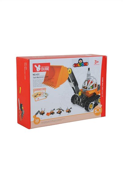 Wange لعبة Dubie Work Vehicles 5in1 431 (+5 بطاقات) 38 قطعة Lego Gal-431