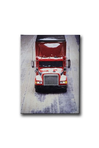 Desenlio Truck Canvas Art Print