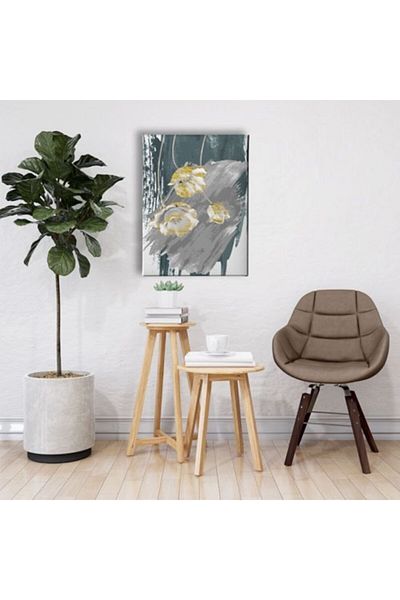 Desenlio Modern Flower Canvas Painting