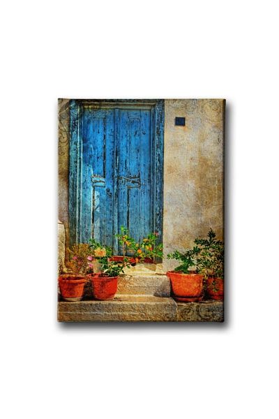 Desenlio Poarta - Pictura pe panza Flori