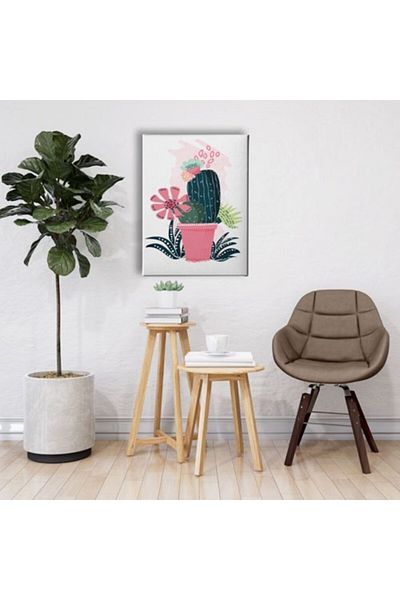 Desenlio Pictură pe pânză Cactus