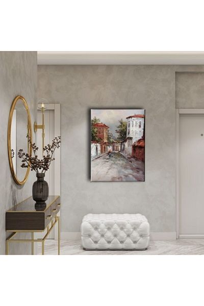 Desenlio Street Oil Painting Art Print