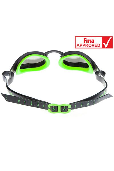 Mad Wave Racing Glasses X-look Mirrored Green