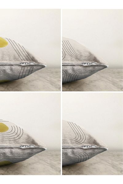 Realhomes Σετ κάλυμμα μαξιλαριού ριχτάρι διπλής όψης 4 τεμαχίων με μοντέρνο ψηφιακό εμπριμέ ψηφιακό εμπριμέ Raschel