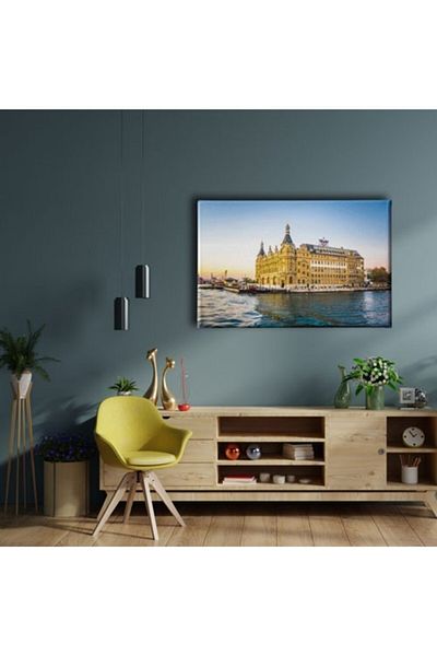 Desenlio Pictură pe pânză Haydarpaşa din Istanbul