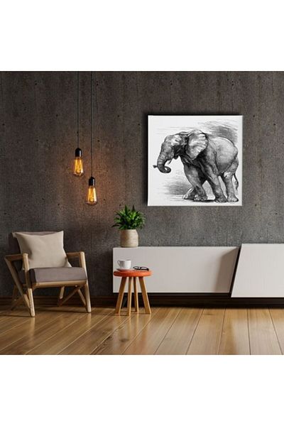 Desenlio Elephant Canvas Painting