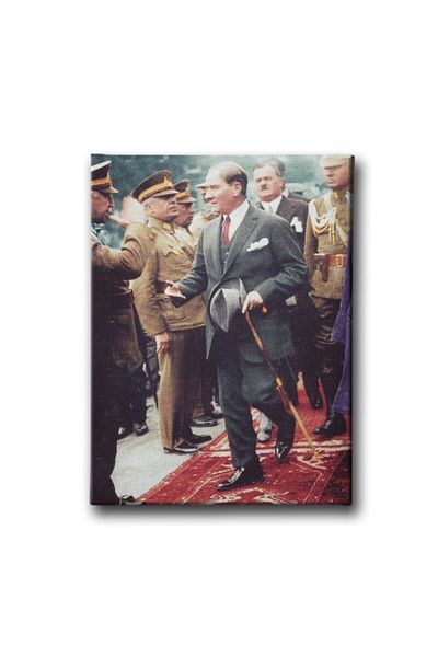 Desenlio Ατατούρκ σε καμβά ευχαριστήρια