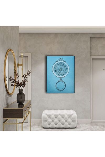 Desenlio Tablou cu ceas Evil Eye Verse