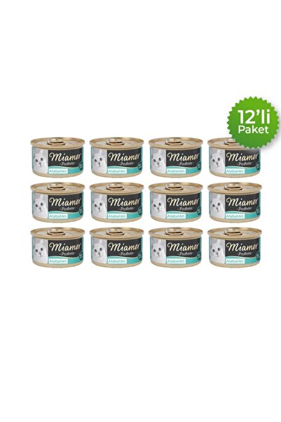 Miamor Pastete Alabalıklı Konserve Yetişkin Kedi Maması 85 G 12 Adet