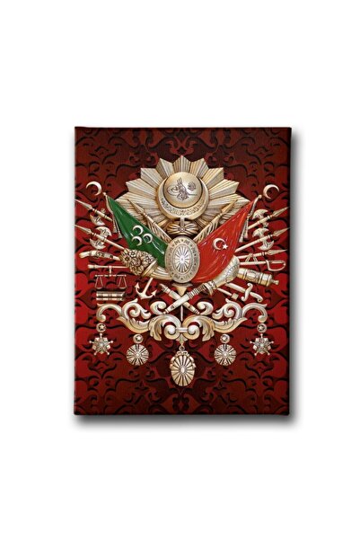 Desenlio Osmanjski državni grb na platnu