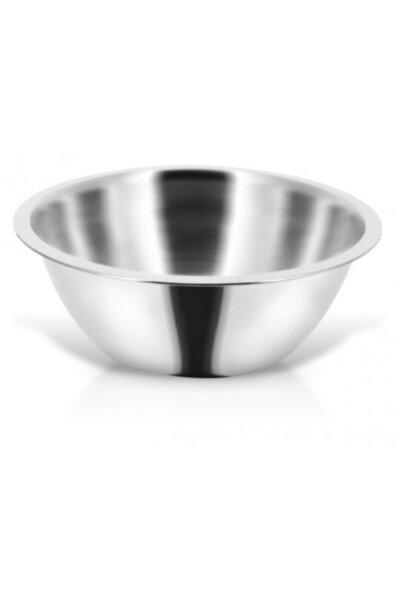 MonaRossa Mayonez Karıştırma Kabı Tası Tenceresi Paslanmaz Çelik 30 Cm