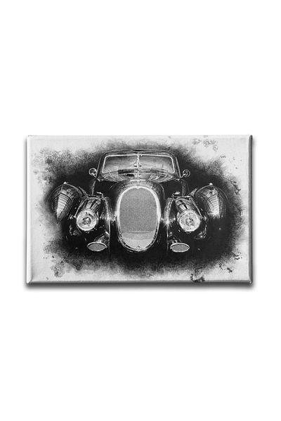 Desenlio Classic Black Car Canvas Painting