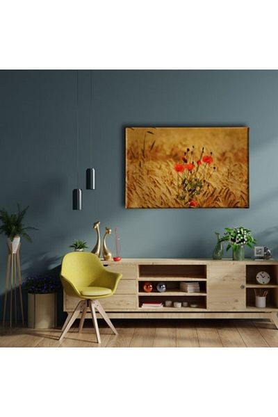 Desenlio Wheat Field Landscape Painting