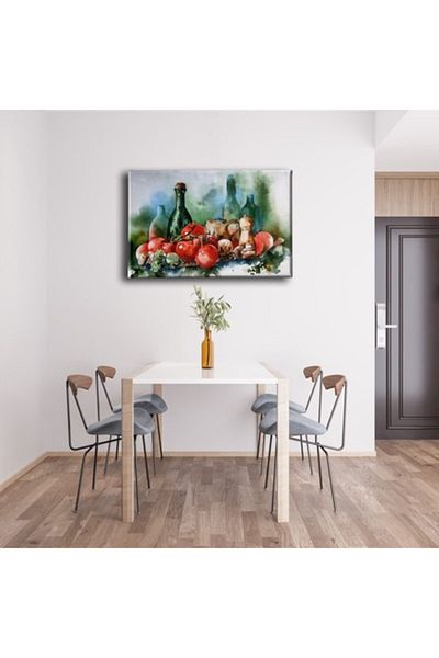 Desenlio Oil Painting Food Canvas Painting