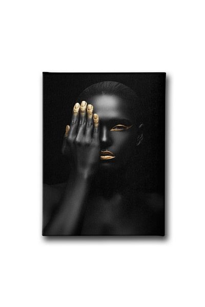 Desenlio Woman Portrait Canvas Painting