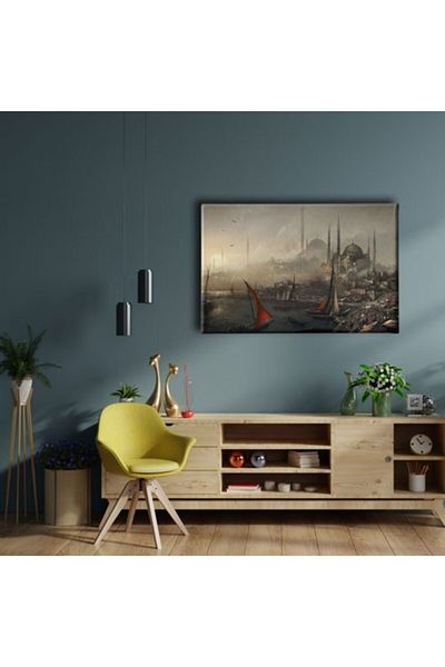Desenlio Old Istanbul Painting