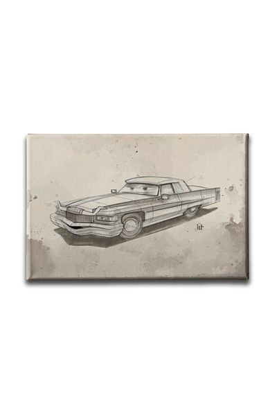 Desenlio Car Canvas Painting