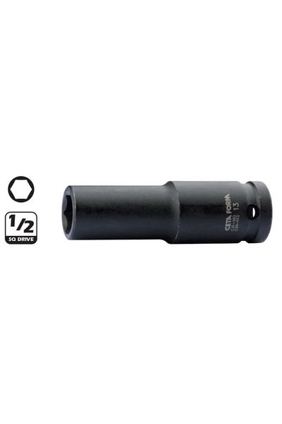 Ceta Form 1/2 ”6 Corner Deep Air Socket Wrench 16 Mm-Ceta C64-H16