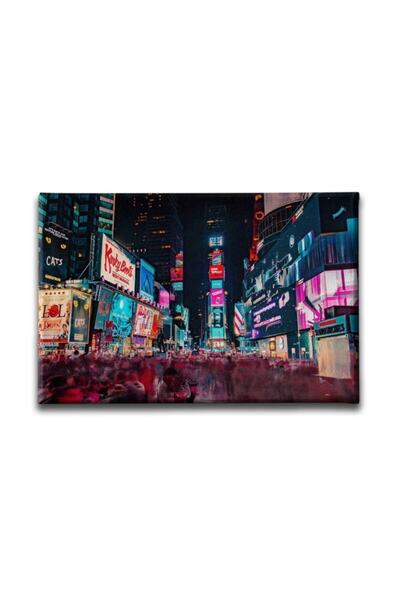 Desenlio Slika na platnu grada Njujorka