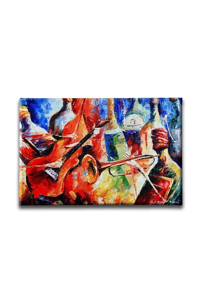 Desenlio Musical Oil Painting Canvas Print