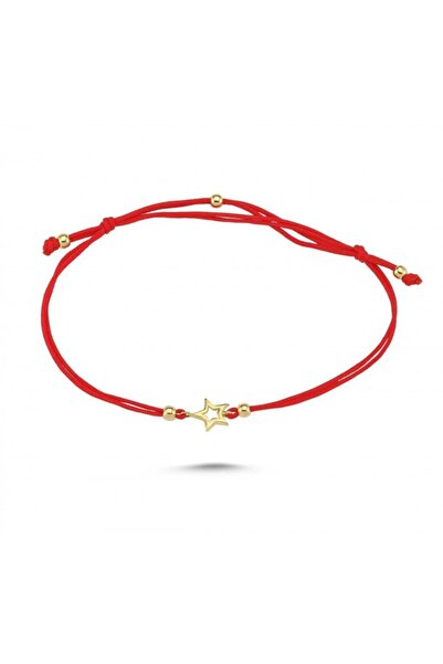 Koçak 14 Ayar Yıldız Figürlü Ipli Altın Bileklik