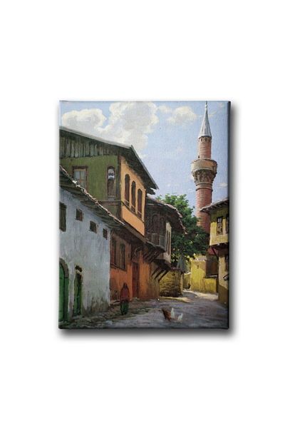 Desenlio Street Oil Painting Art Print
