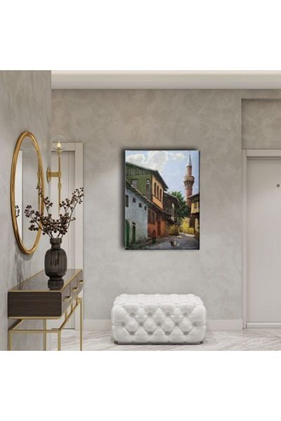 Desenlio Street Oil Painting Art Print