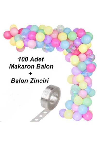 parti sürprizi Macaron Chain Balloon Set