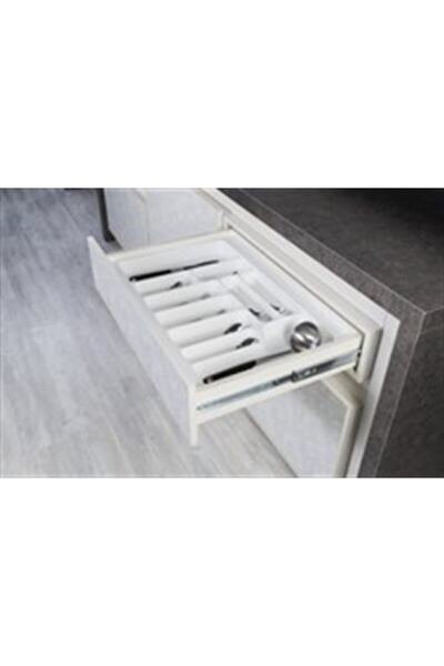 STARAX Beyaz 54x49x5.5x60 Cm Plastik Kaşıklık (S-2287-W)