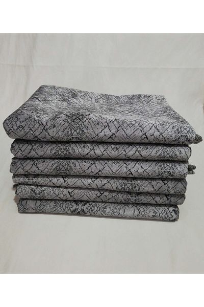 Selçuklu Tekstil Husă de canapea din burete, husă de canapea extensibilă (gri)